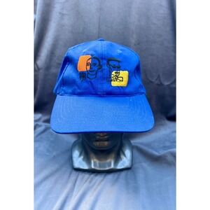 Border Grille Las Vegas Blue Baseball Cap Embroidered Adjustable New Unworn